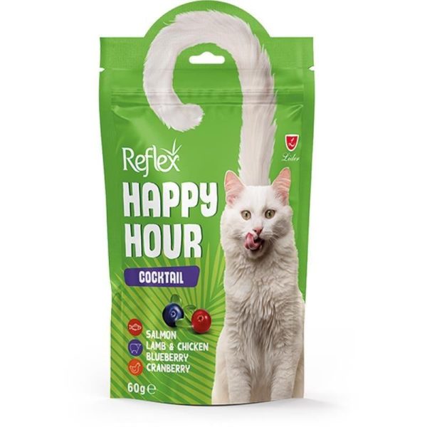 Reflex Happy Hour Cocktail Karışık Lezzetler Kedi Ödülü 60 Gr