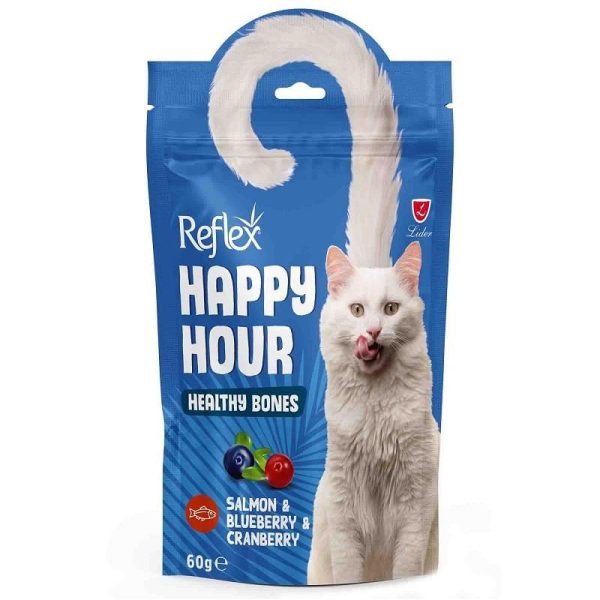 Reflex Happy Hour Kemik Destekleyici Kedi Ödülü 60 Gr