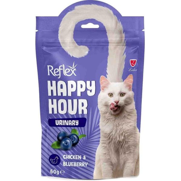 Reflex Happy Hour Üriner Sistem Destekleyici Kedi Ödülü 60 Gr